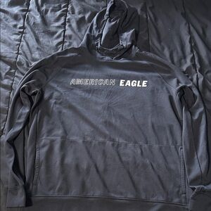 American Eagle Outfitters Charcoal Flex Hoodie